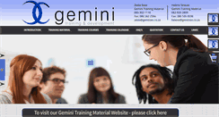 Desktop Screenshot of gemtrain.co.za